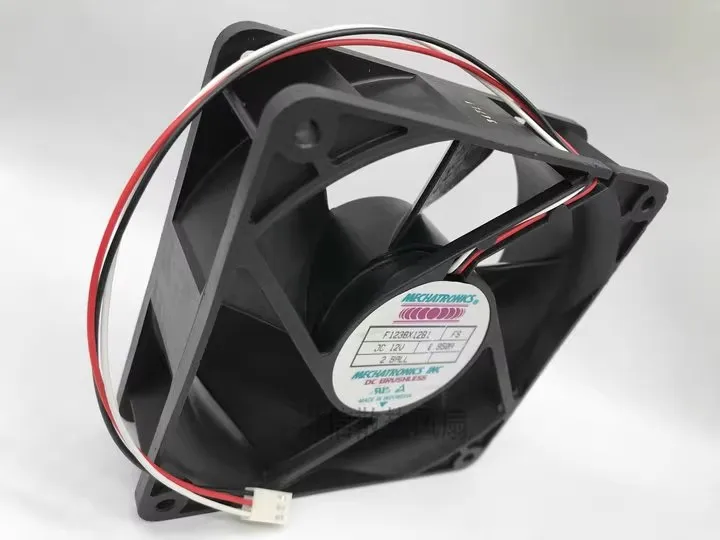 Frete grátis ventilador de rolamento de esferas original f1238x12b1 fs 12v 0,950a três fios