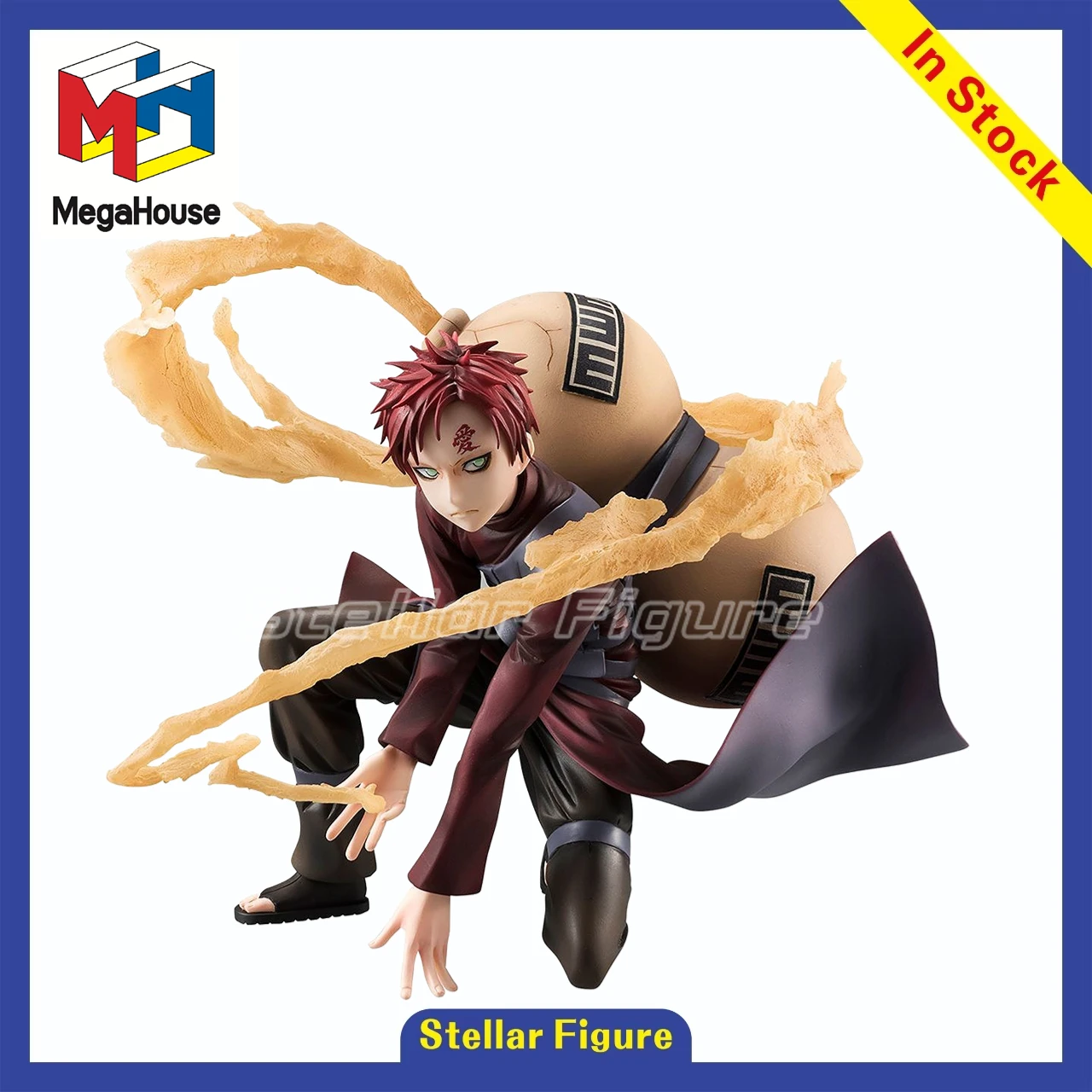 

【SF】В наличии: Коллекционная модель фигурки Gaara из серии GEM от MegaHouse по мотивам NARUTO Shippuden – отличный подарок