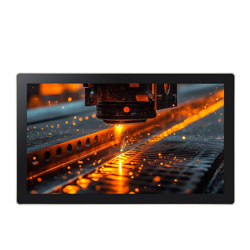 Celeron J4125 J6412 N100 N150 CPU I5 I7 Rugged 21.5Inch AIO Ip65 Waterproof Touch Screen Monitor Industrial HMI Panel PC