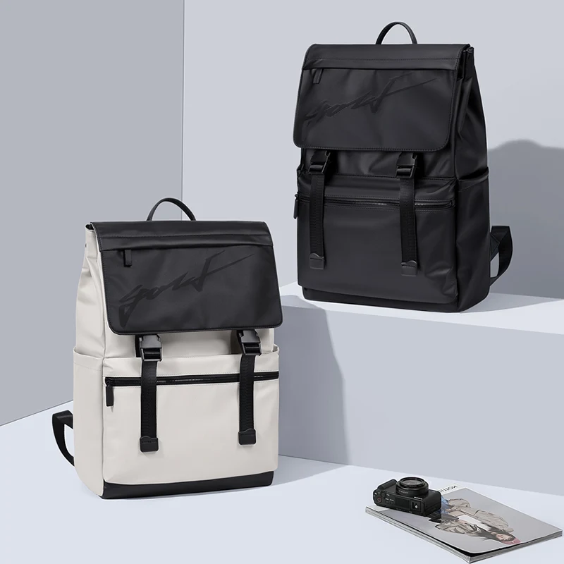 حقيبة ظهر رجالية ذات سعة كبيرة عالية الجودة من GOLF حقيبة سفر غير رسمية عصرية جديدة لطلاب الجامعات مقاس 15.6 بوصة حقيبة ظهر للكمبيوتر