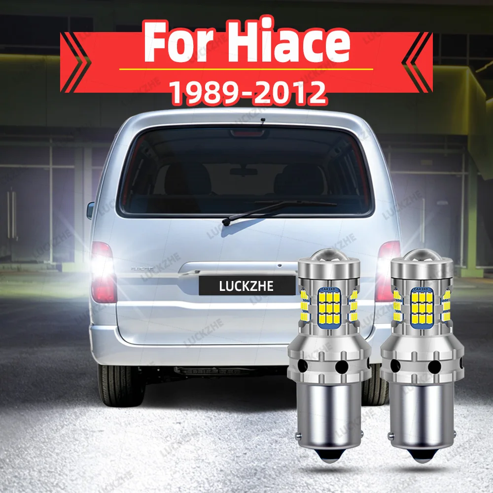 Luces de Reversa LED para Toyota Hiace H100 H200, Accesorios para Camioneta Hiace, 1989-2012, 2006, 2007, 2008, 2009, 2010, 2011