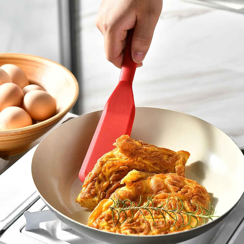 

Silicone Frying Spatula HighTemperature Steak Spatula Frying Fish Spatula Non-stick Cooker Special Kitchenware
