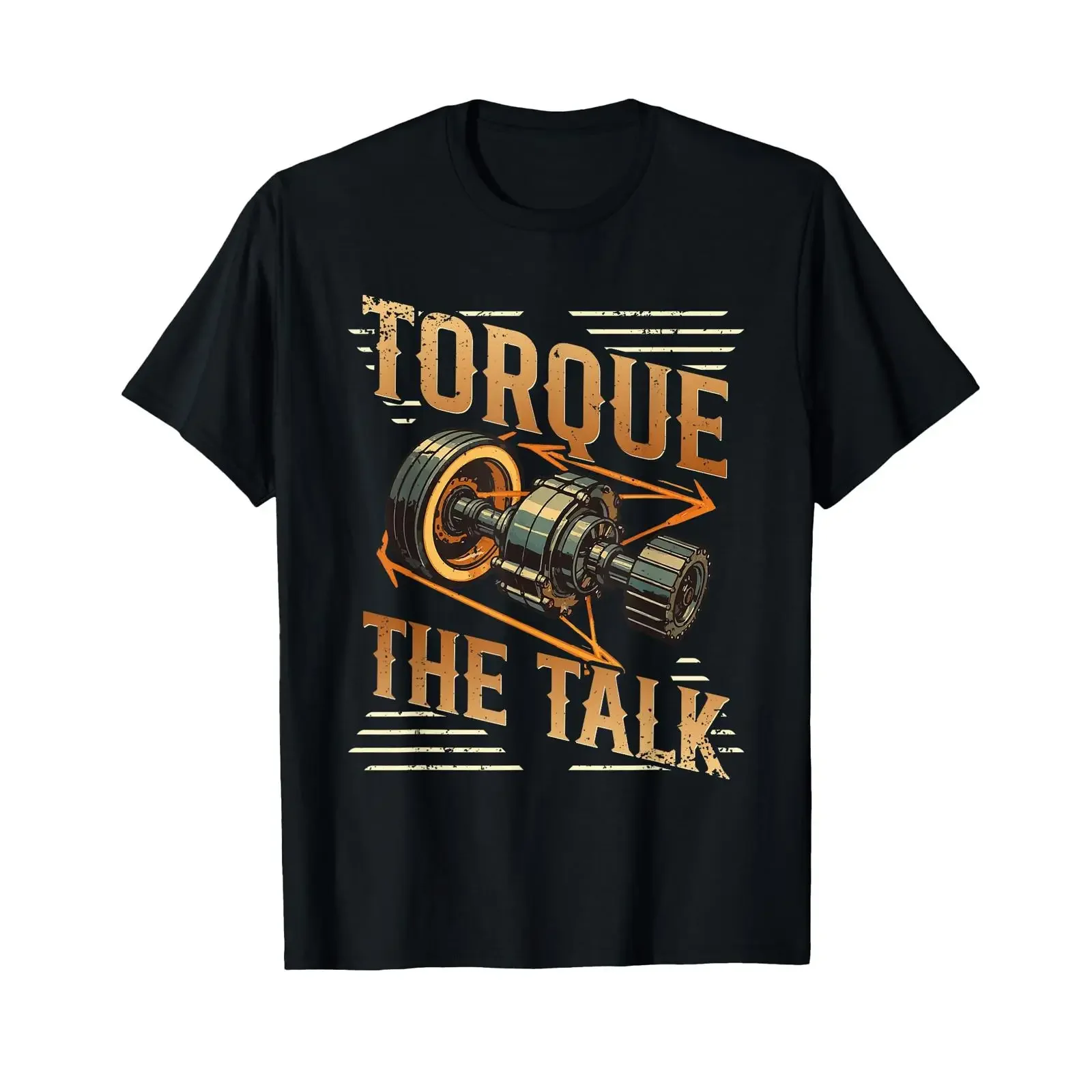 Petrolhead Auto Tuning Motorsport Torque The Talk T Shirt vintage Washed graphic Casual homme Slightly Stretched streetwear