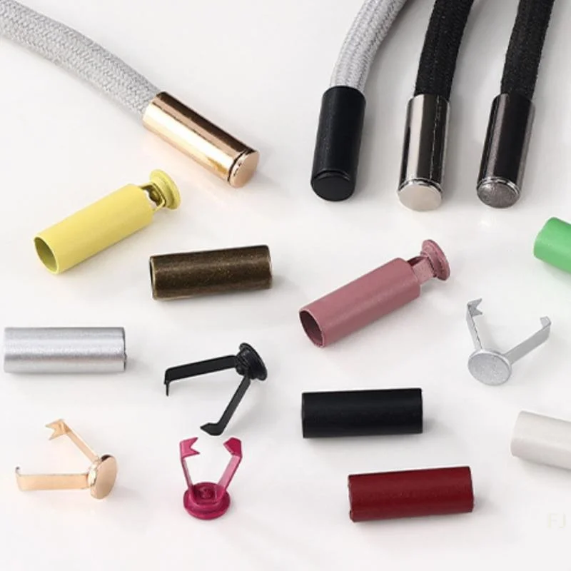 

[YU] 20 шт. металлических заглушек для шнуров, стопоров, кнопок, фиксаторов, колпачков, колокольчиков-пряжек для сумок, обуви, одежды, аксессуаров для шнурков, для рукоделия