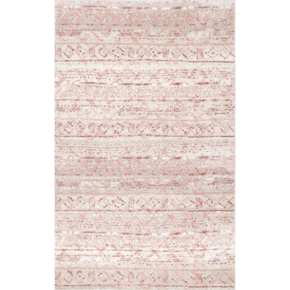 

Transitional Moroccan Hattie Accent Rug, 3' x 5', Pink