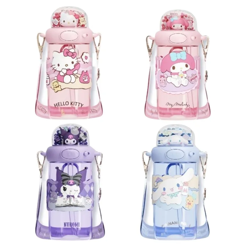 

Sanrio Kuromi Space Cup Children's Sippy Cups Student Sports Kettle Outdoor Play Water Bottles Hello Kitty Cups Holiday Gifts