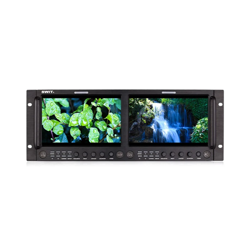 SWIT M-1093H Dual 9-inch FHD Rack LCD Monitor