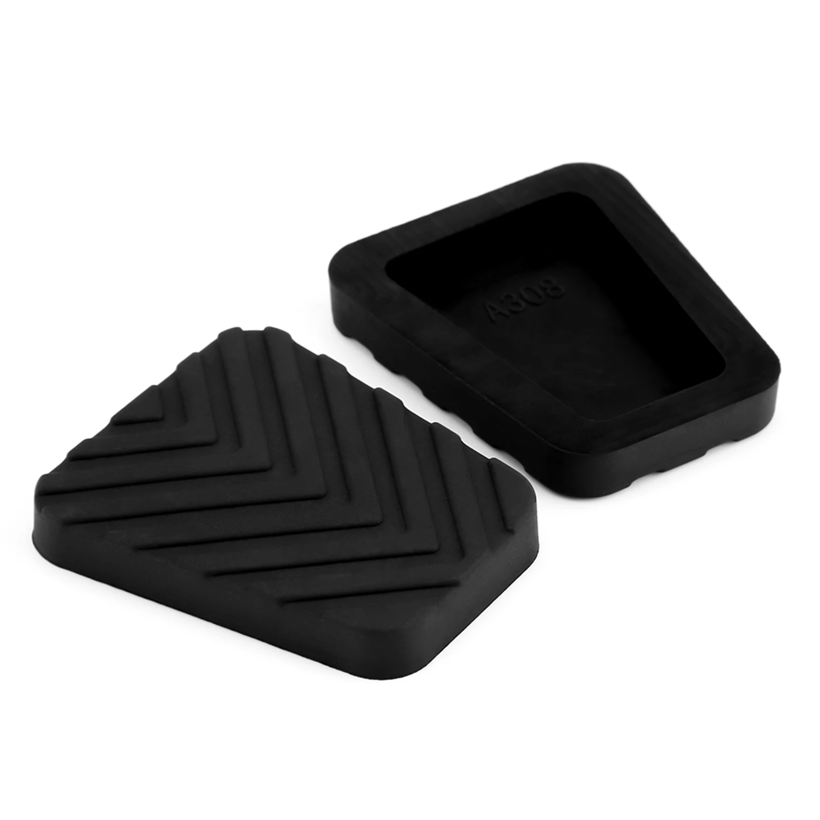 1 Pair of Auto Brake Clutch Pedal Rubber Pad for Accent Tucson Tiburon 3282536000