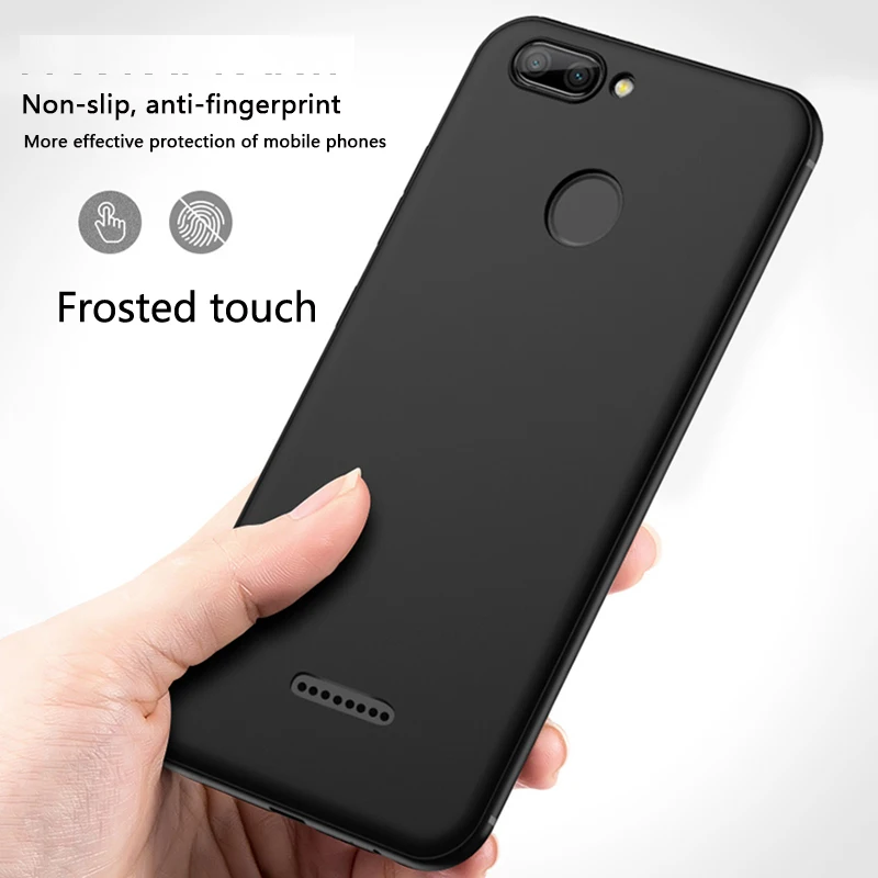 Für Xiaomi Redmi 6 6A Hülle Xiaomi Redmi 6 6A 5,45 Zoll Matte TPU Silikon Handyhülle Hüllen – Detail 1