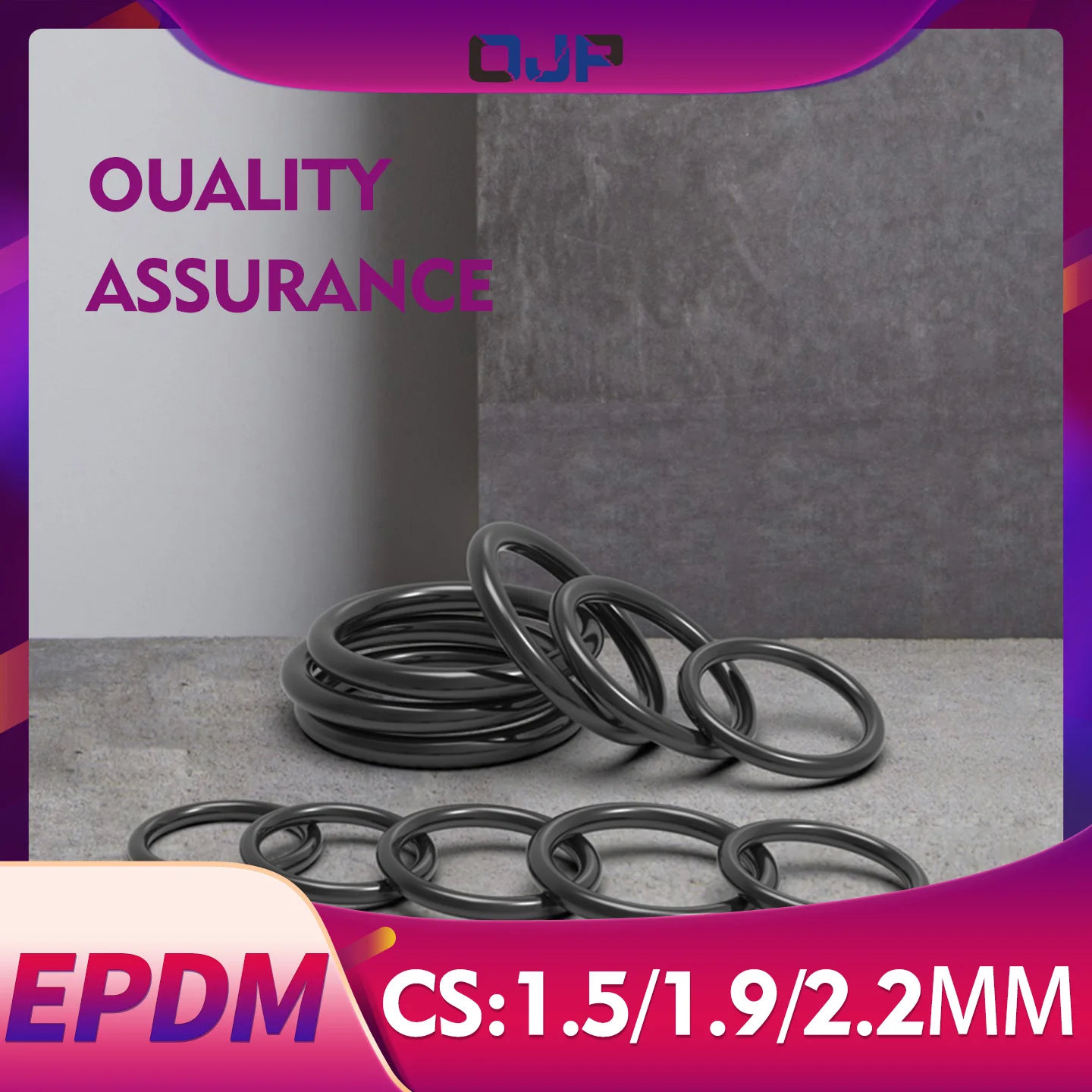 Black Epdm O-Ring S…