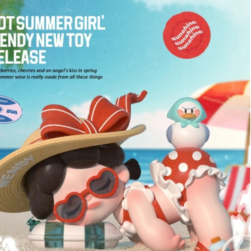 

Wendy 2023 SUMMER STYCE Doll Kawaii Ornaments Figurines Home Decor Desktop Model Dolls Gilrs Gift Model Toys