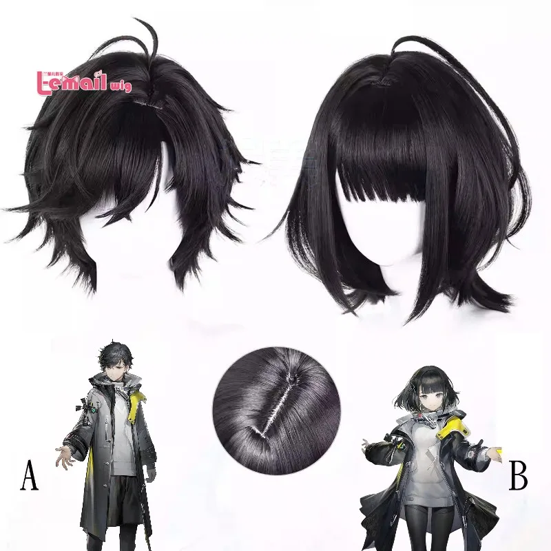 

Парик L-email Wig Arknights Endfield Endmin для косплея, мужской и женский, для Хэллоуина, Комик-Кона, карнавала, кавайный наряд