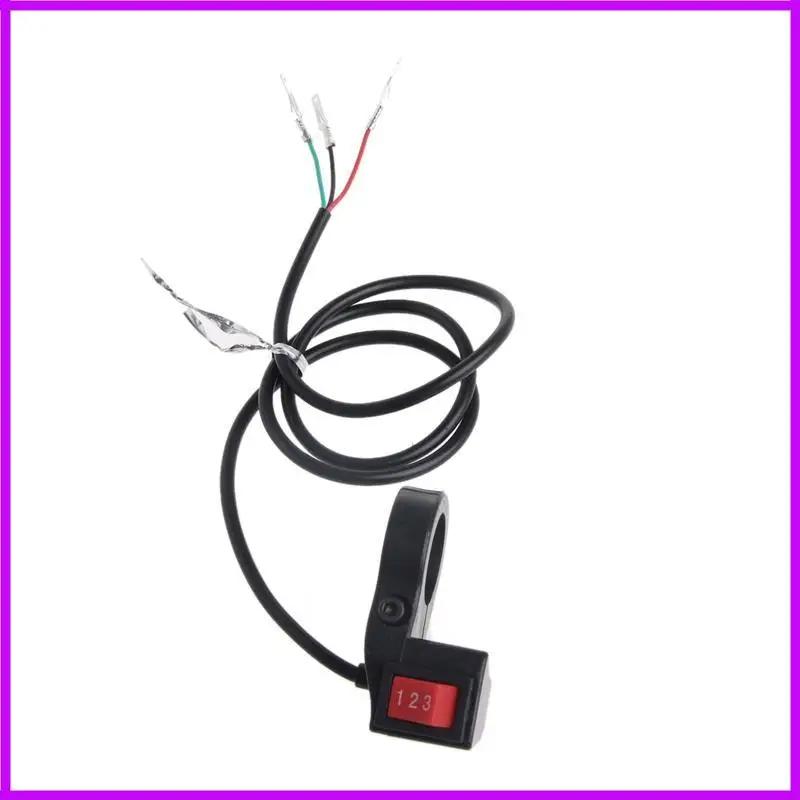 R9CC 22mm Electric 3 Speed Module Switch For Shift E-bike Scooter Bike Motorcycle