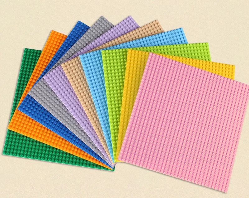 Doppelseitige Grundplatten 32x32 16x32 Doppelseitige klassische Grundplatten Blöcke Kunststoff DIY Bausteine Moc-kompatible Marken – Detail 1