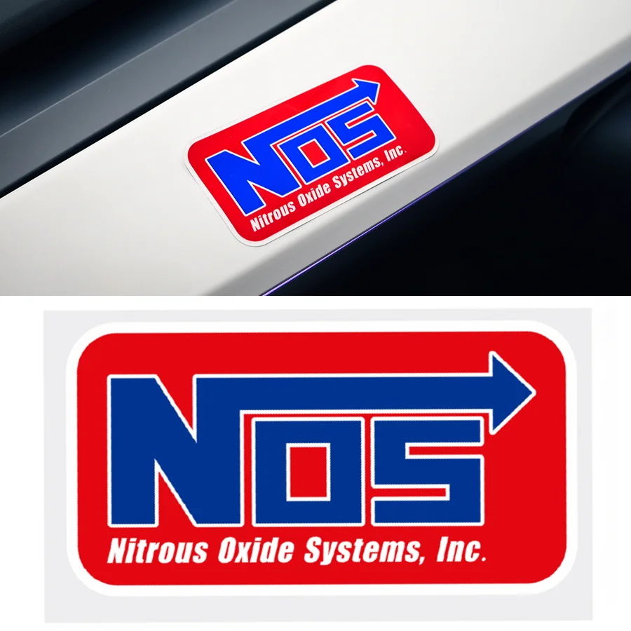 

Racing Nitrous Oxide Car Sticker, Waterproof Vinyl Decal for Vehicle Body Window Decoration
