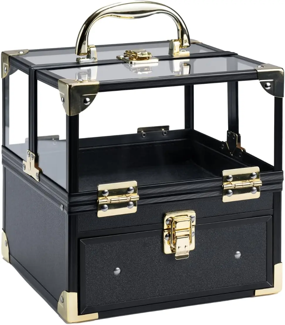 

Aluminium Crown Box Display Case,Crown Carrying Travel Case,Storage Cases for Pageants and Jewelry