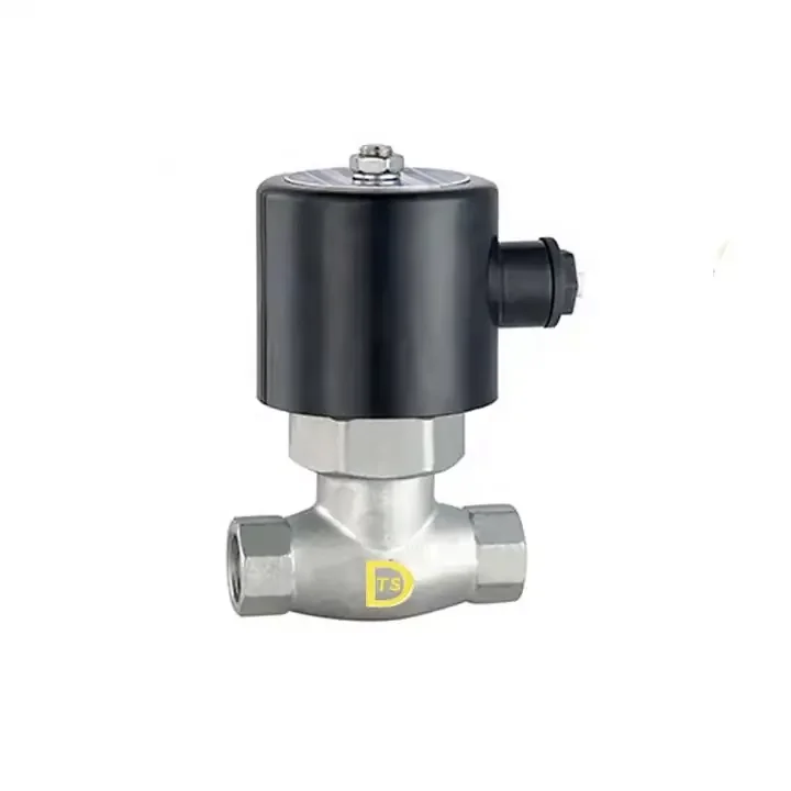 Manufacturer Wholesale 24V 110V 220V Stainless Steel 304/316 High Pressure Control Solenoid Valve OEM