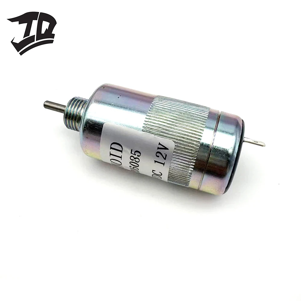 12V Fuel Shut Off Solenoid 185206085 185206083 For Perkins Case New Holland 100 Series Engines
