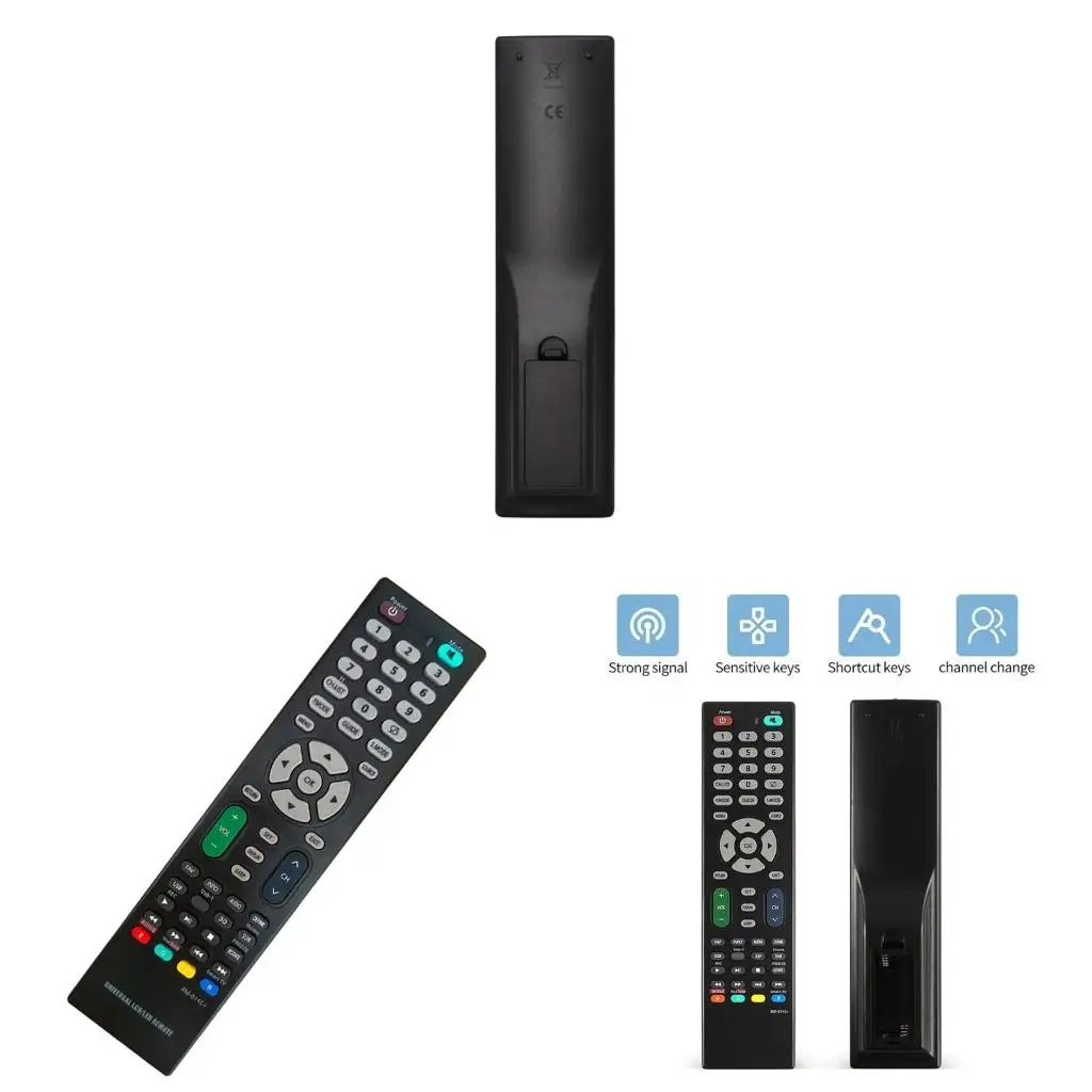 Universal TV Remote Control Compatible Use Universal TV Remote Control Of Any Brand Need To Set According To Tthe Manual Rm-014S
