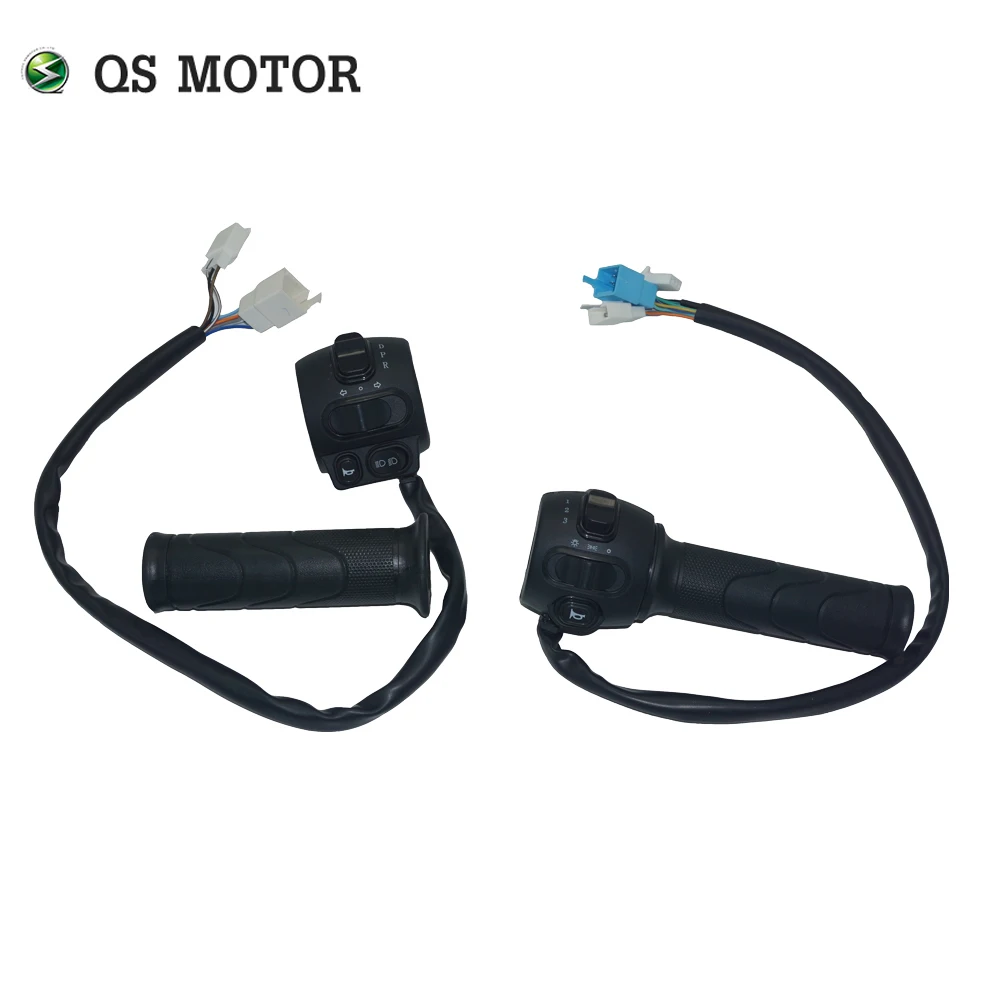 QSMOTOR 인코더 미드 드라이브 모터 변환 키트, Fardriver ND721200 컨트롤러 포함, 전기 오토바이, 8000W, 72V, QS180, 90H