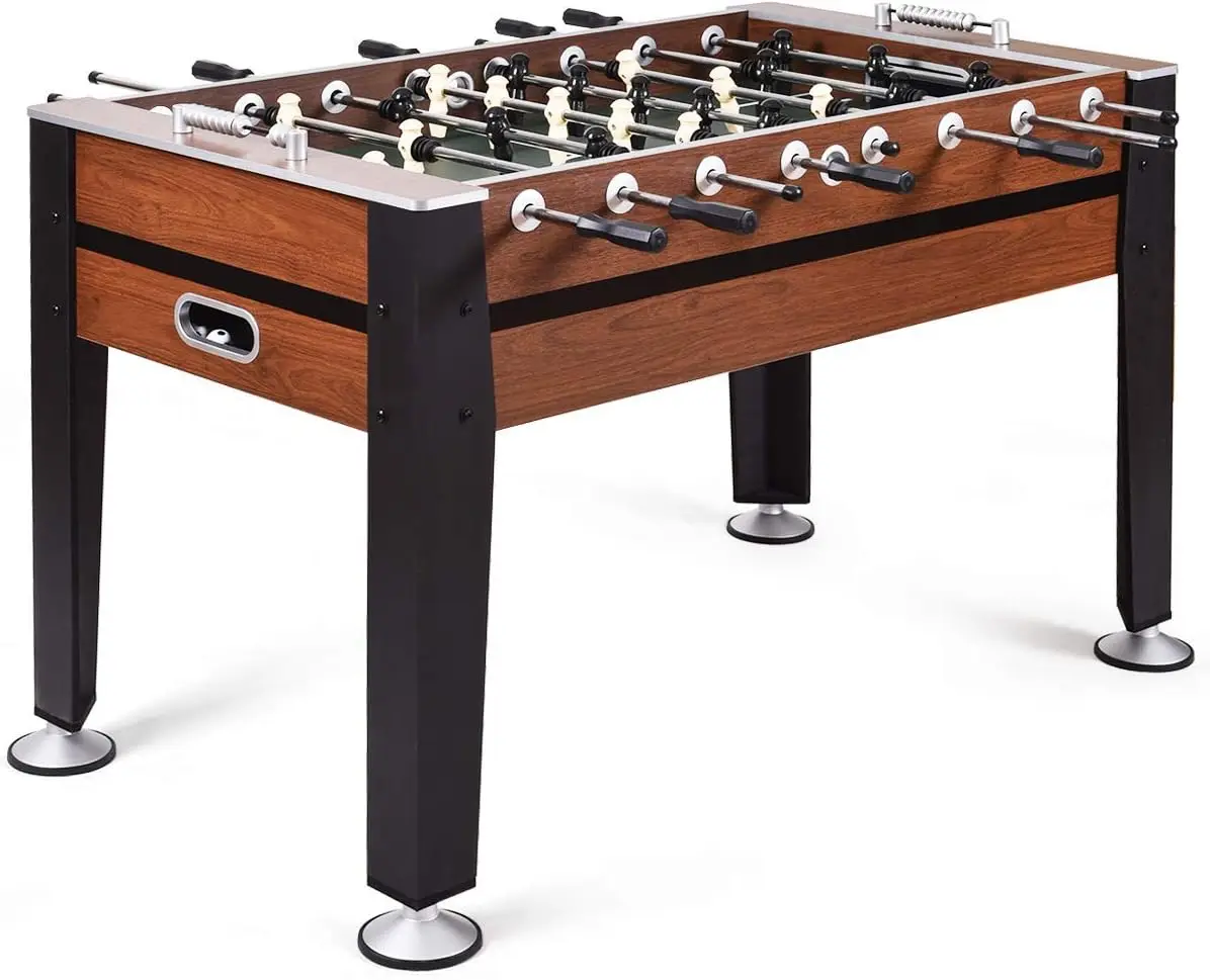 Foosball Table, Soccer Game Table Competition Sized Football Arcade for Adults, Kids, Indoor Game Room Sport