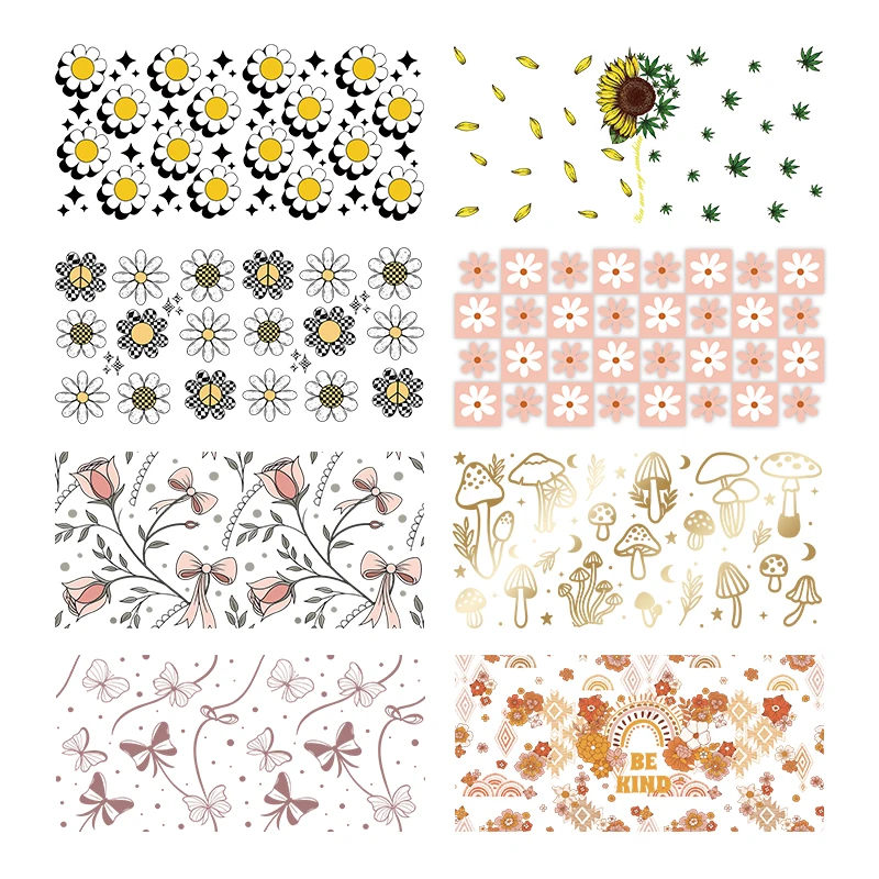 3D Uv Dtf Plant Flo… - image