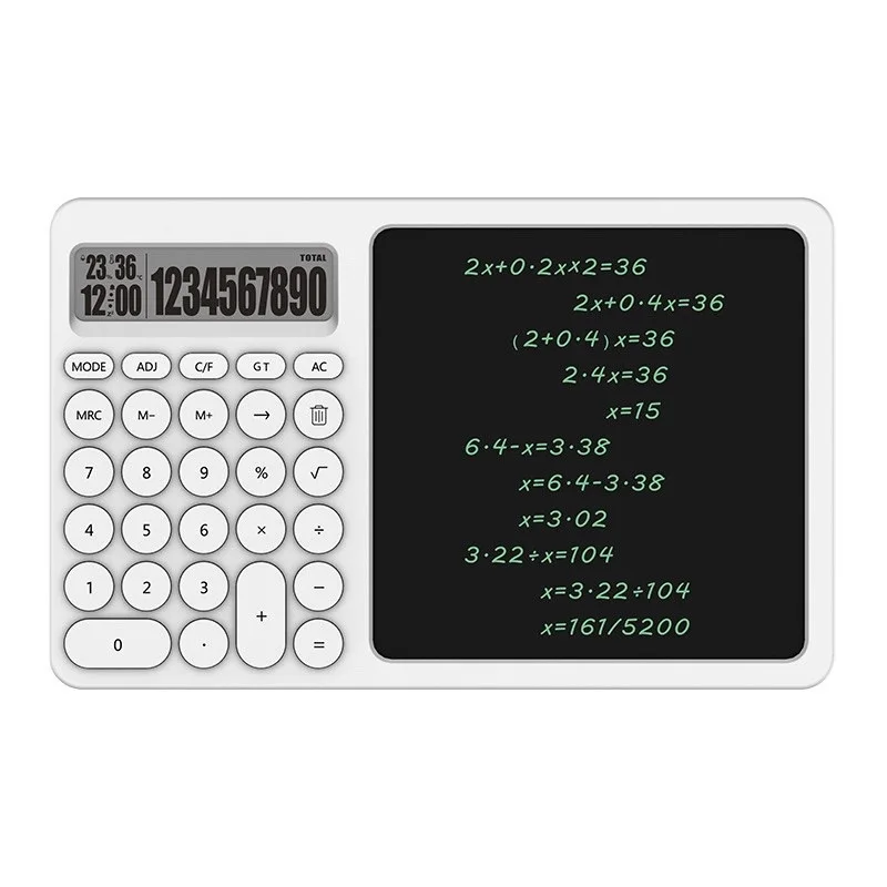 2024 Newest Portable Business Calculator LCD Writing Tablet Digital Drawing Board Pad