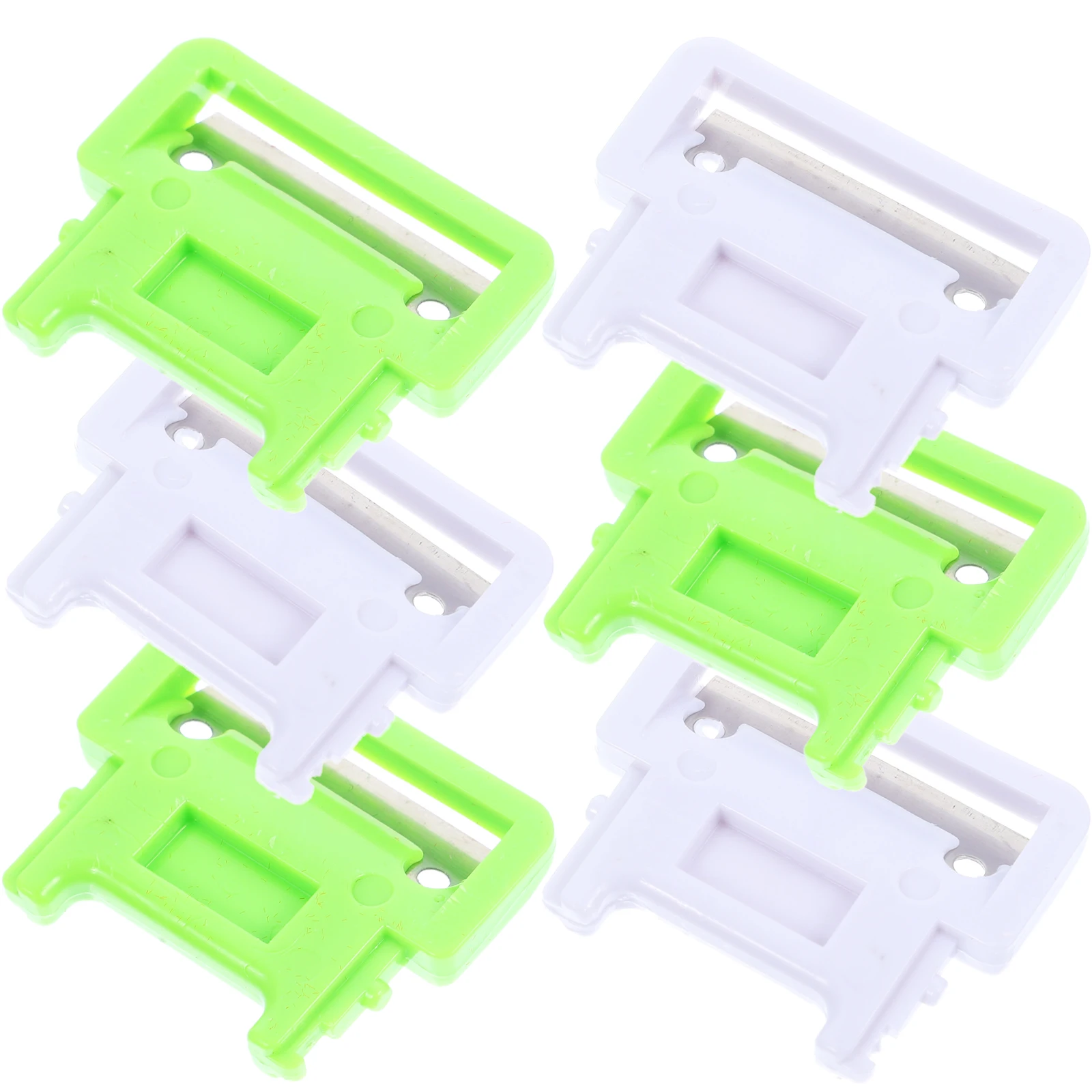 

6 Pcs Stainless Peeling Machine Head Vegetable Peelers for Kitchen Potato Shaped Portable