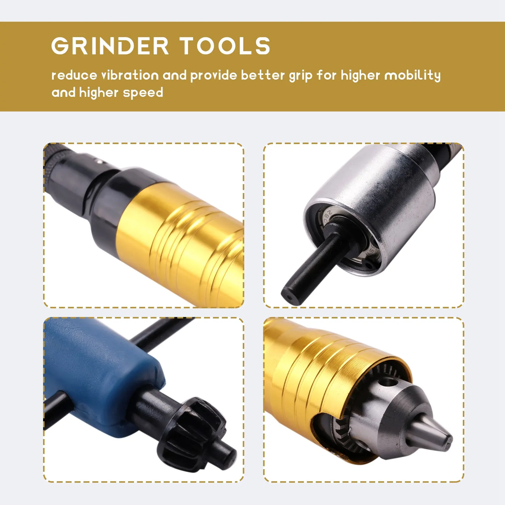 

TFBC Engraving Machine Flexible Shaft 6mm Flexible Shaft Head Power Tool Electric Drill Handle Chuck Mini Grinder Accessories