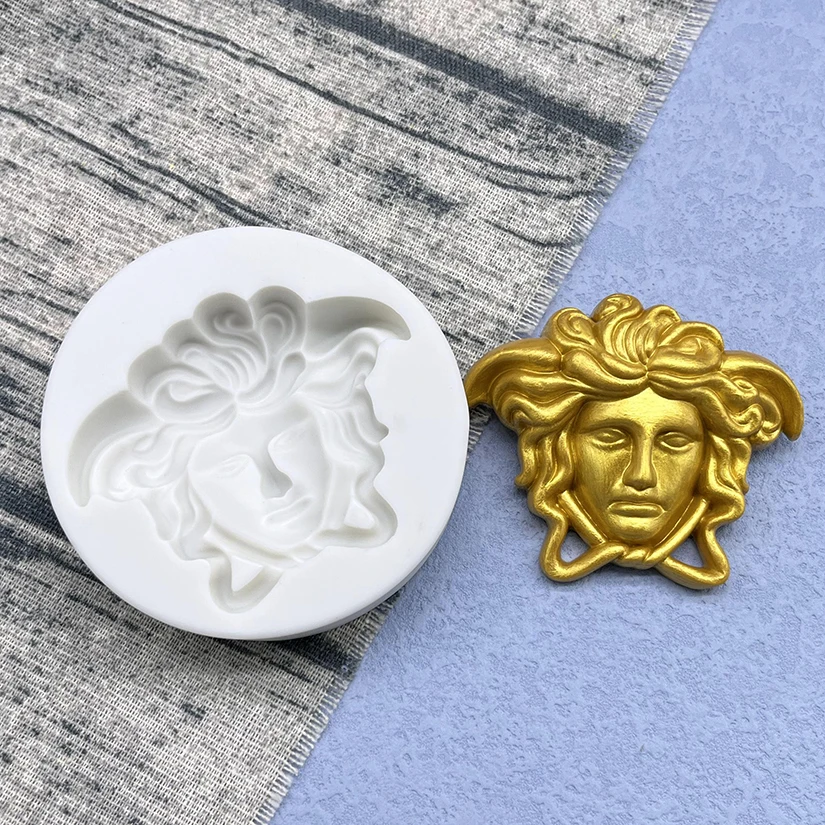 Head Portrait Silicone Mold Sugarcraft Chocolate Cupcake Baking Mold Fondant Cake Decorating Tools