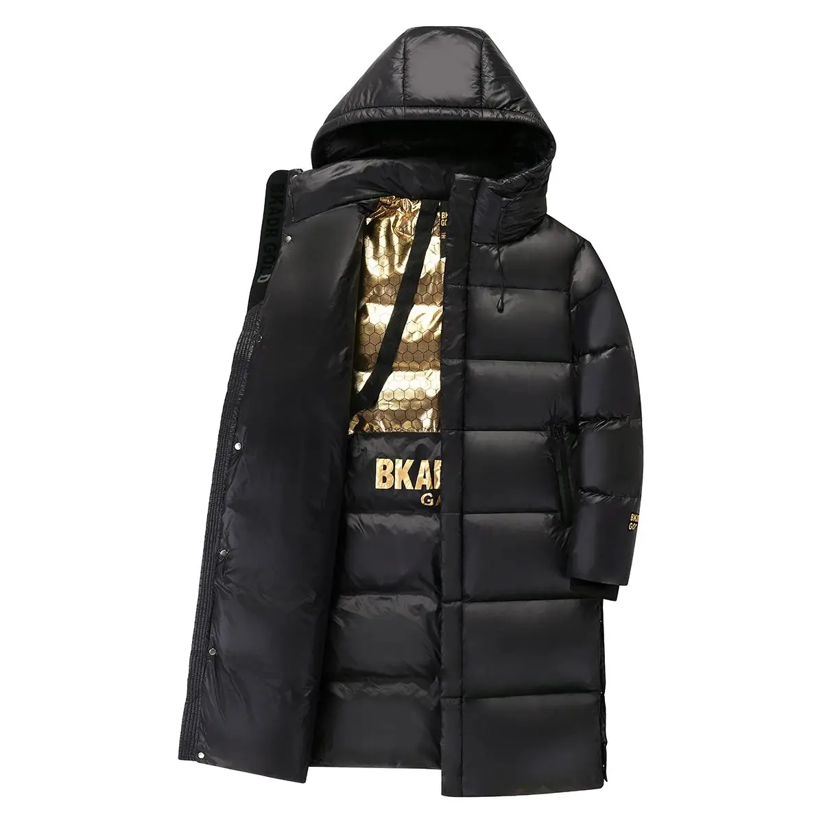 

Winter Long down Coats Women Warm Thi Long Puffer Jaet F Baseball Collar Youth Faion Fill Other Brand Xuni