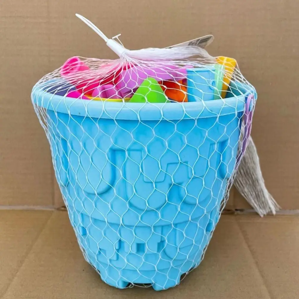 Children's Toy Plastic Bucket Beach Watering Bottle Large Shovel Sand Play Random Color Children Beach Set Sand Digging