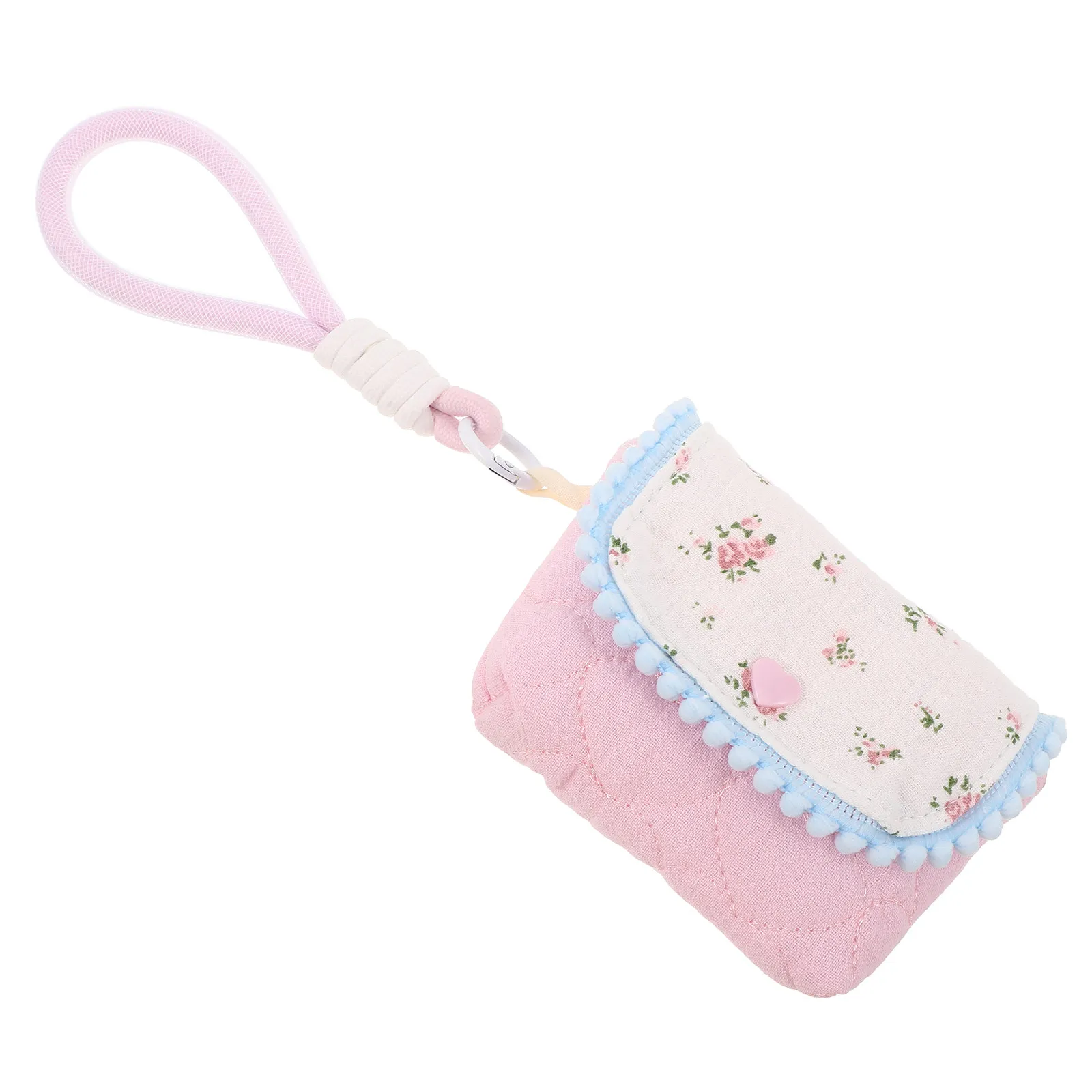 Portable Camera Storage Bag Small Travel Cotton Floral Protective Organizer Shockproof Case Compact Design for Outdoor