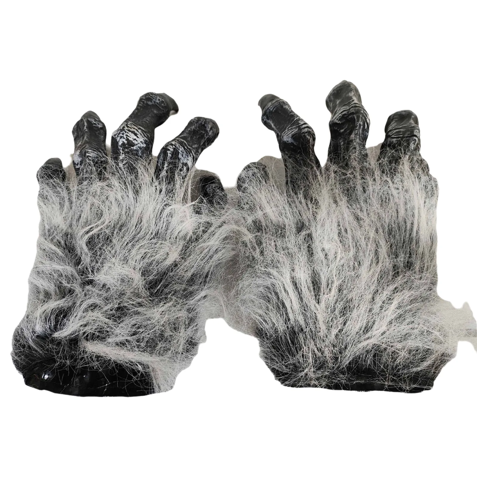 Gants à griffes pointues en cuir réaliste, gants à griffes de Dragon, fête de Cosplay d'halloween, accessoires de Costume de farces effrayantes