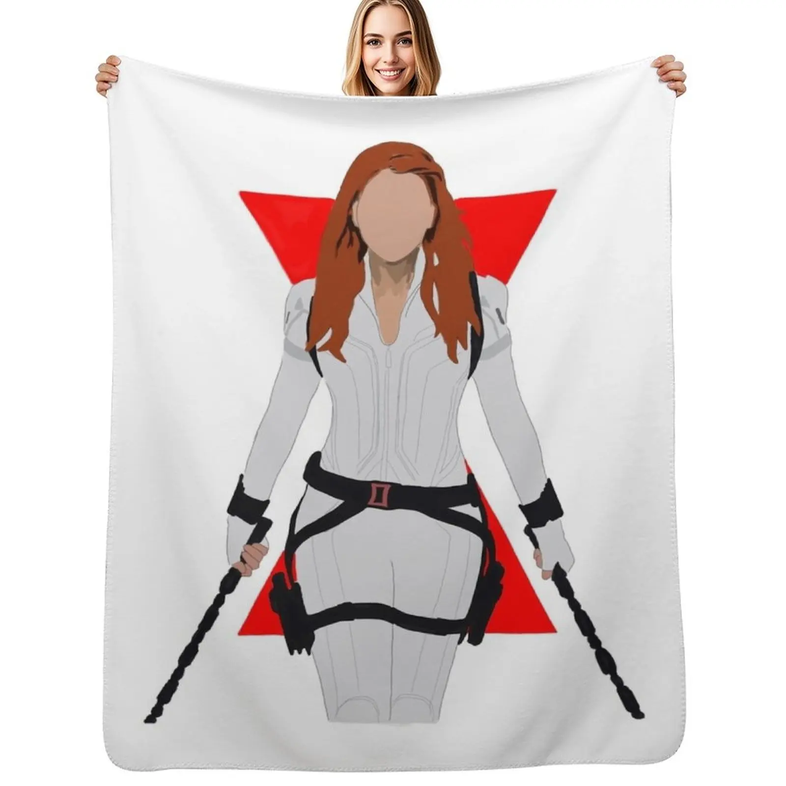 

Nat Is Back Throw Blanket Portable Lightweight Blanket for Travel Camping