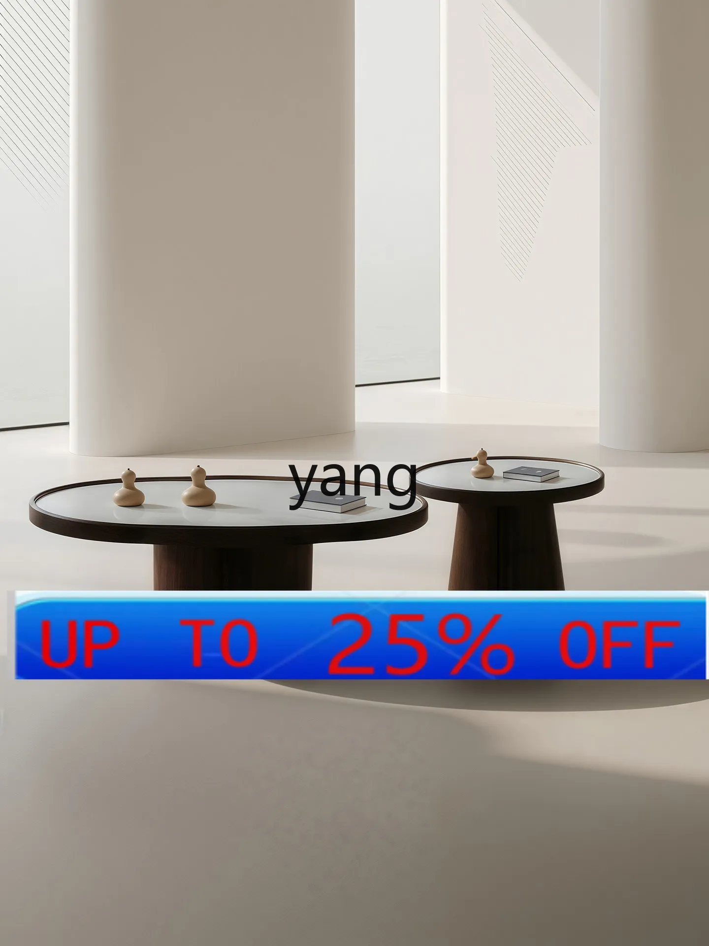 

LMM rock slab medieval creative modern light luxury high-end homestay coffee table