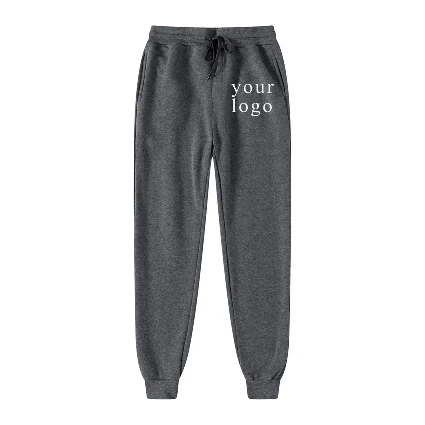 2024 Fashion Your Own Design Brand Logo/Picture Personalized Custom Anywhere Men Women DIY Leisure and fashionable sports pants