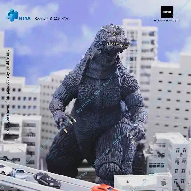 HIYA Godzilla EBG0285 Фигурка Годзиллы 2002 года против Мехагодзиллы, подвижная, коллекционная