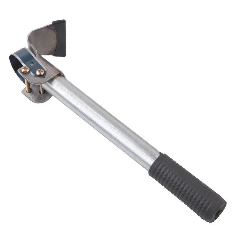 Raschietto per corteccia di asta di metallo professionale raschietto manuale coltello per sbucciare la corteccia d'albero strumento per giardinaggio coltello per raschiare la corteccia d'albero