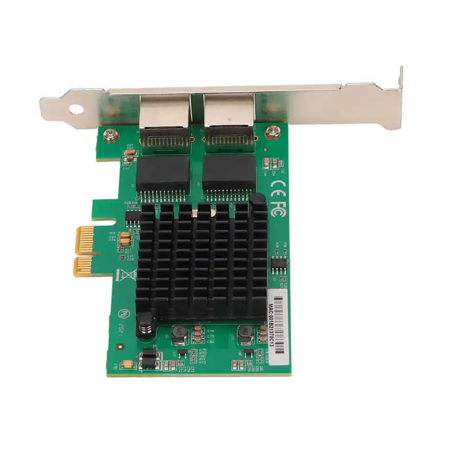 82576/82575 chip E1G42ET server dual port gigabit network card PCI-EX1 interface ROS soft router Video card