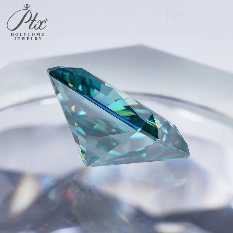 100% Moissanit-Diamant, Radiant-Schliff, 0,3-10 Karat, DIY-Ring, Halskette, Ohrringe, Hauptmaterialien, Großhandel, Perlen in Primärfarben – Detail 26
