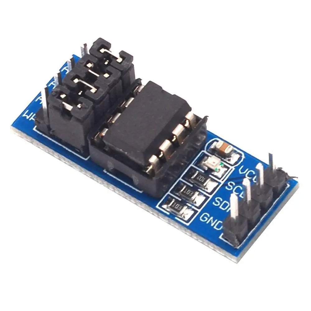 AT24C256 I2C EEPROM Memory Module 256Kbit Non-Volatile Storage Board For Arduino STM32 Data Parameter Saving
