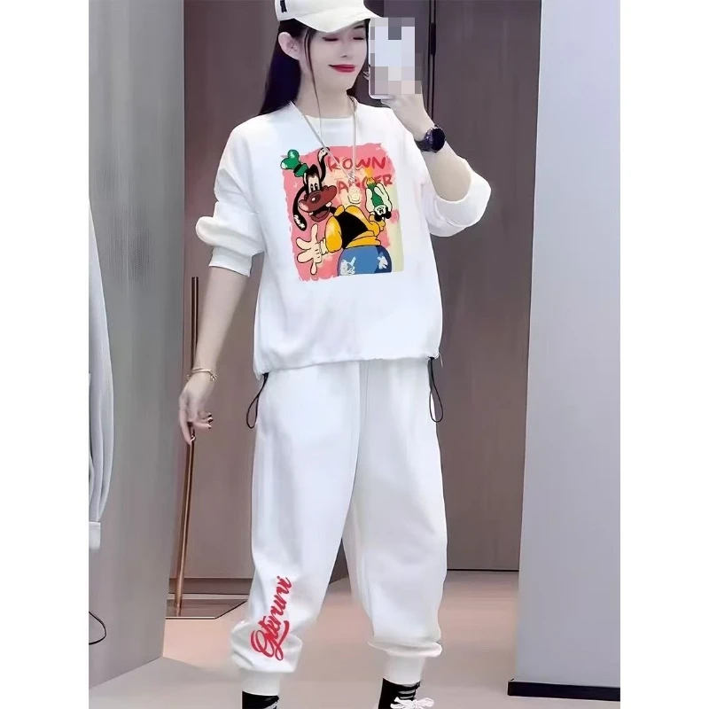 

2025 Athletic Lounge Set: Trendy Hoodie Two-Piece, Flowy & Youthful for Running & Casual Wear