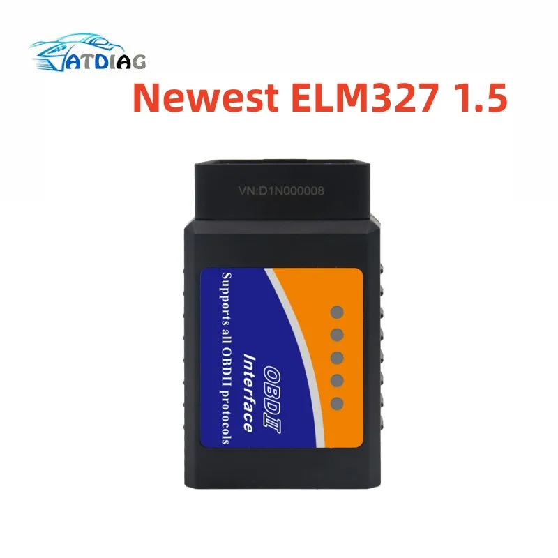 ELM 327 V 1.5 OBD 2 Car Diagnostic ODB2 Adapter For Android/IOS ELM327 V1.5 OBD2 Bluetooth-Compatible 4.0 Scanner Auto tool