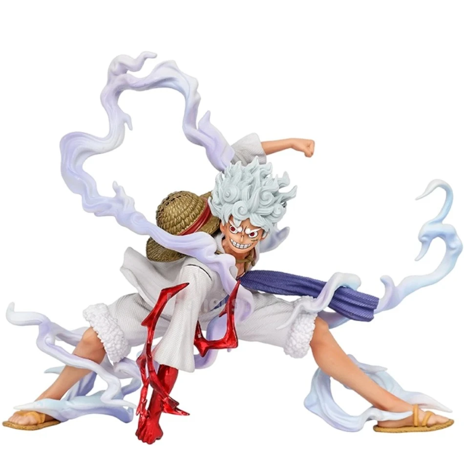 Uma peça luffy anime figuras modelo sun-god nika estatueta de ação modelo pvc coleção estátua ornamento boneca brinquedo decoração presentes
