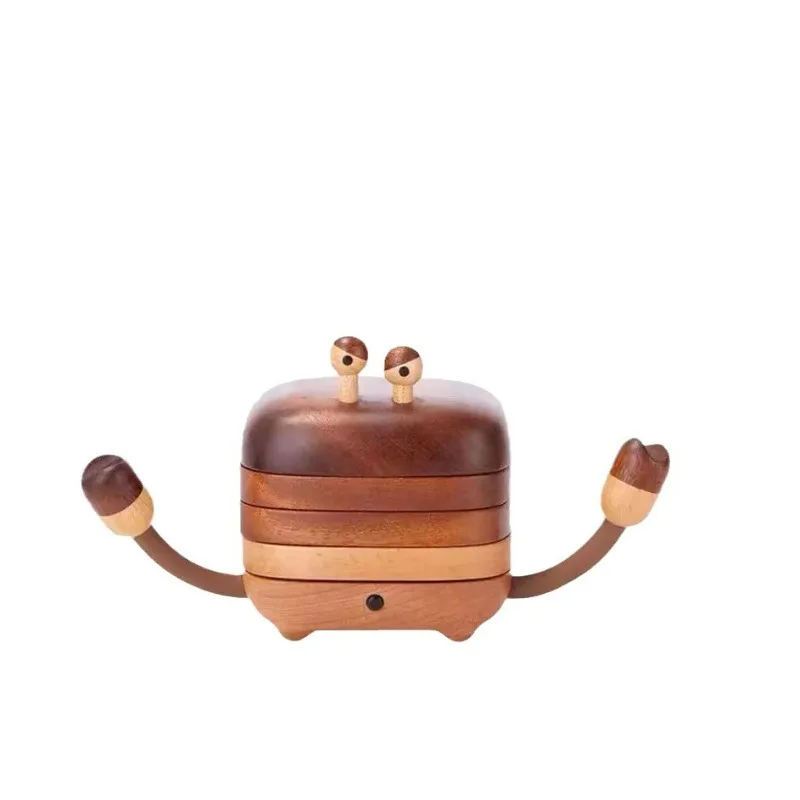 For Wooden Magnetic Coaster, Solid Wood Anti-scalding and Heat-insulating Tea Ceremony Saucer, Restaurant Coaster