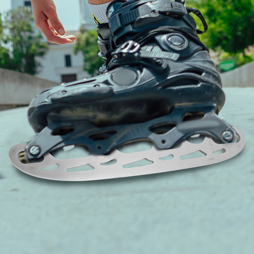 

1 Pair Metal Skating Blades Replacement Skate Shoes Blades Durable Stainless Steel Roller Ice Hockey Skate Blade Parts For