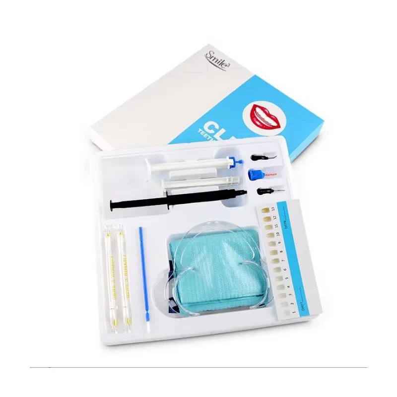 Professional Teeth Whitening Dual Barrier Kit  35% HP Syringe Clinic kit Bleaching Gel for Clinic K09