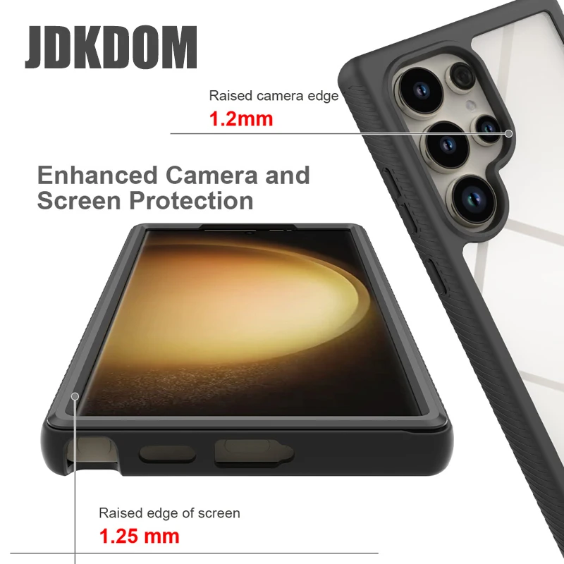 JDKDOM Shockproof Armor Case For Samsung Galaxy A70 - Image 4