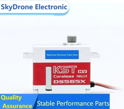 SkyDElOriginal KST DS565X Metal Gear 8.4vV HV 6kgTorque Digital 40g Servo For Align TREX Tarot 450 500 RC Helicopter Airplane